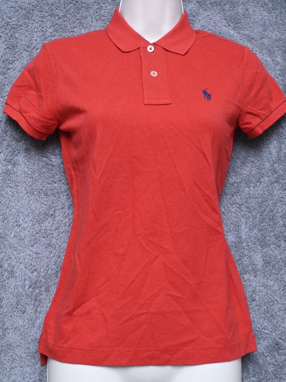 Ralph Lauren The Skinny Polo Classic Polo Shirt 100% Cotton Women's Size M NWTS